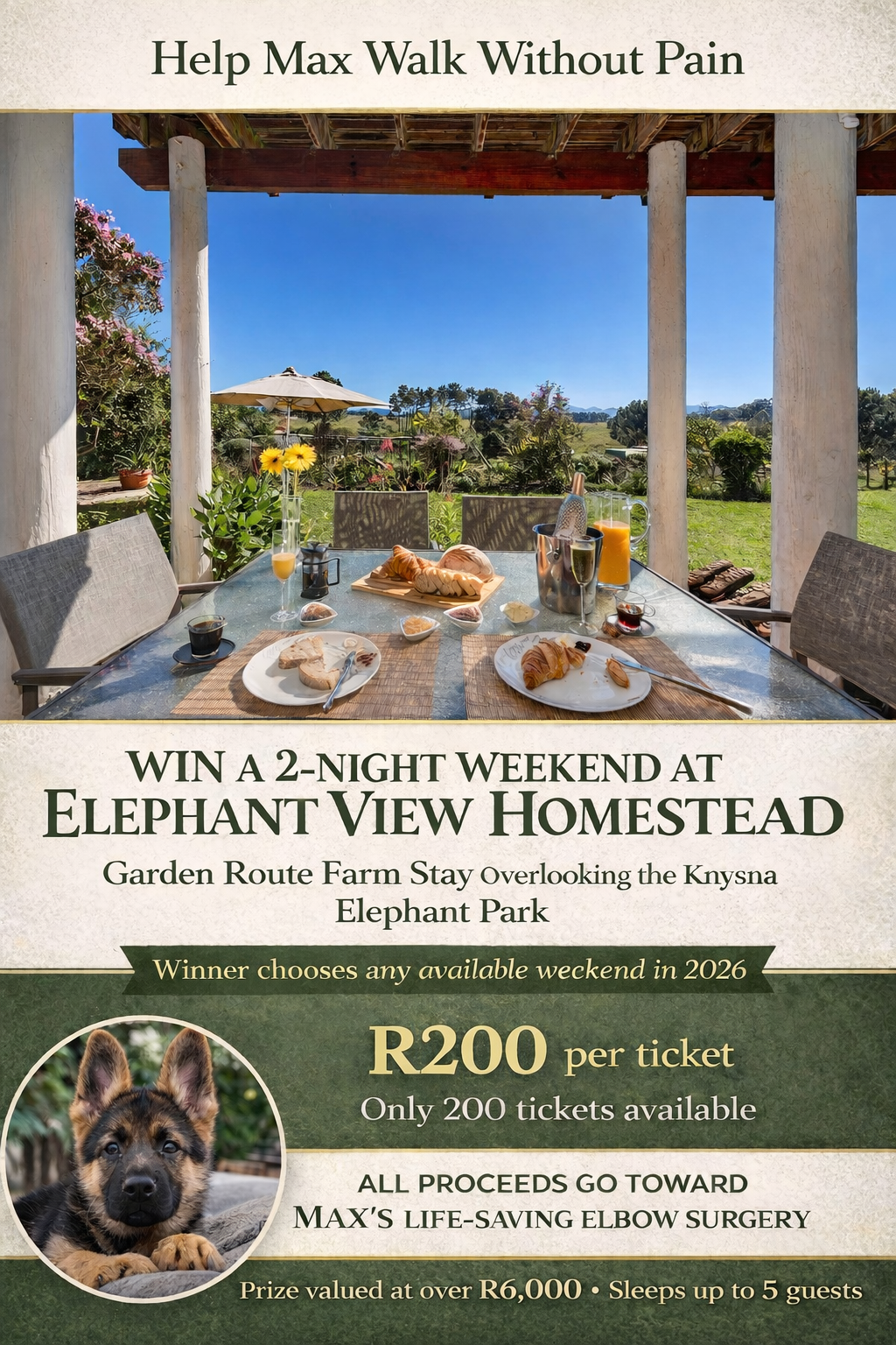 Win a luxury Garden Route weekend